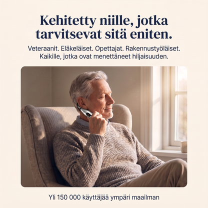 Loera™ tinnituslaite joka tuo sinulle hiljaisuuden